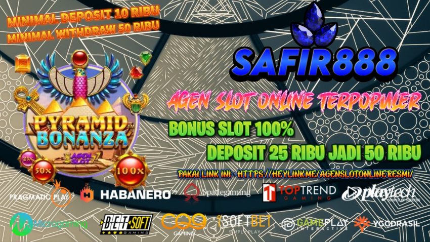 SAFIR888 - Agen Slot Online Terpopuler